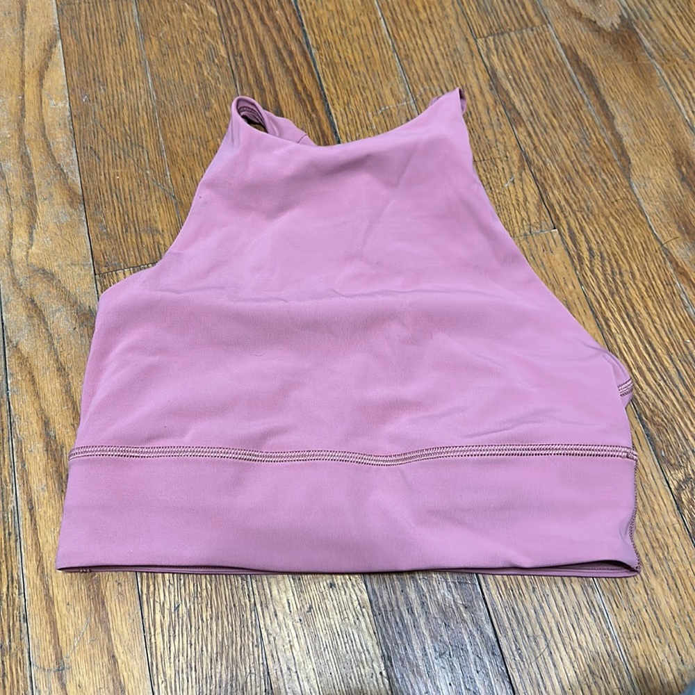 Lululemon long line high neck energy bra